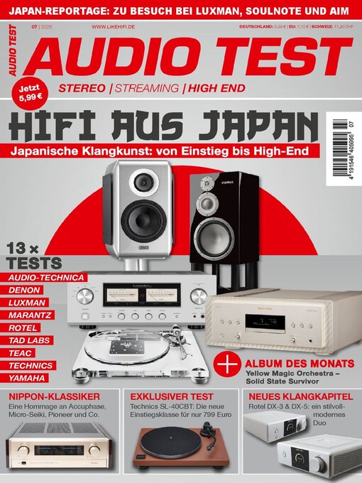 Title details for Audio Test by Auerbach Verlag and Infodienste GmbH - Available